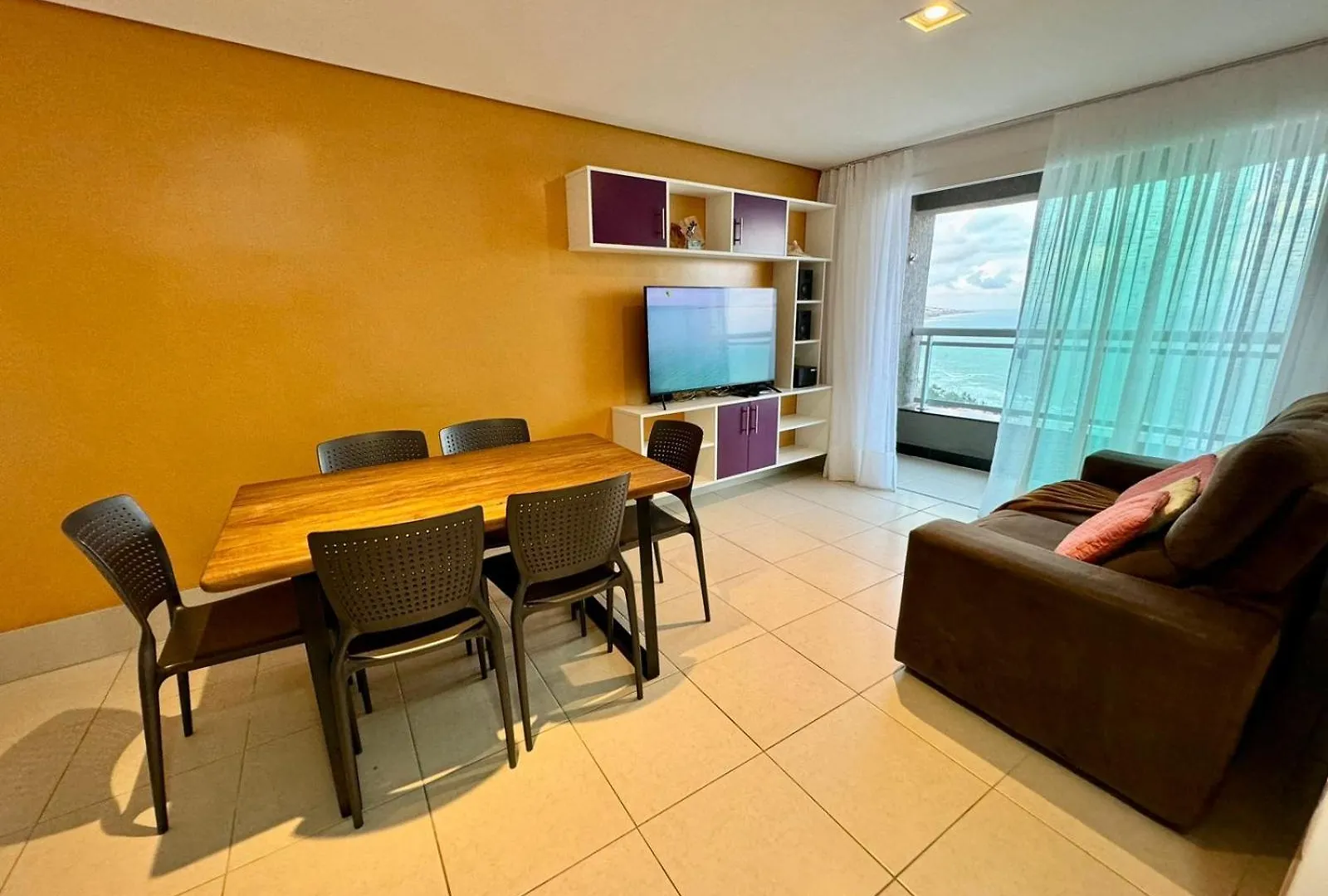 Edy Hospedagens - Duna Barcane 1801 Com Vista Para O Mar Natal Apartment
